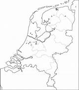 Niederlande Landkarte Unbeschriftet Bitte Anklicken sketch template