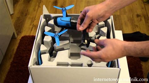 unboxing parrot bebop drone skycontroller pl youtube