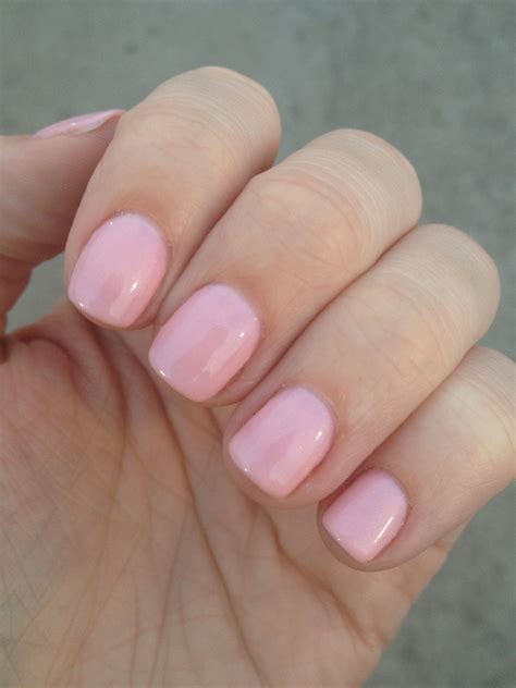 pretty  pink gel nails pink shellac nails gel nails long baby