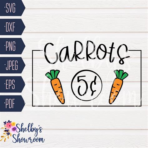 carrots  cents svg carrots  sale svg easter carrot sign etsy