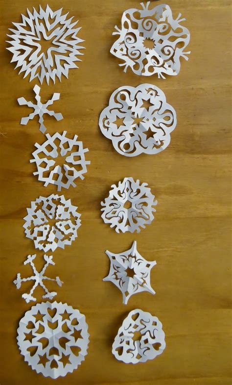 Ambers Craft A Week Blog Six Pointed Paper Snowflake Tutorial