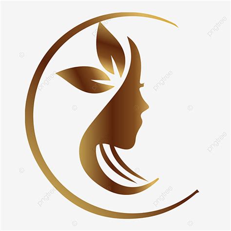 logo spa logo kecantikan logo salon logo wanita png  vektor