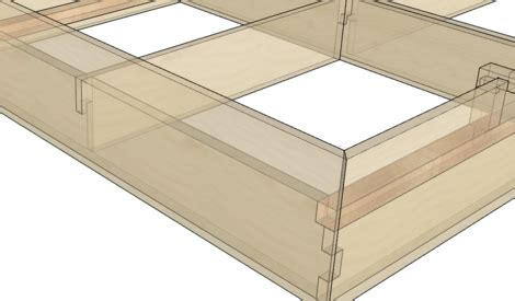 plan cadre de lit par rouscovitch sur lair du bois