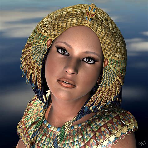 cleopatra digital art  anthony weinedel fine art america
