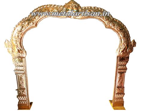 makara thoranam  brass  temple related rs  feet pembarthy