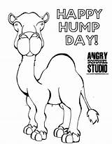 Camel Coloring Hump Pages Happy Getcolorings Color Printable Getdrawings sketch template
