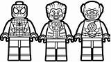 Lego Coloring Pages Kids Marvel Printable Spiderman Movie Print Bestcoloringpagesforkids Color Unikitty Justice Outline League Avengers Flash Sheet Super Superhero sketch template