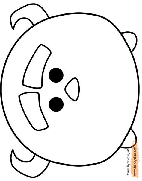 disney tsum tsum printable coloring pages  tsum tsum coloring pages