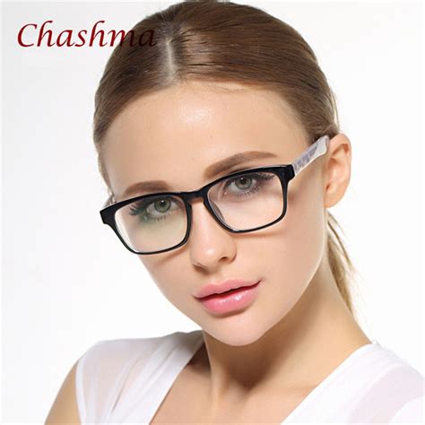 big frame black glasses stylish eyewear women and men eyeglasses myopia