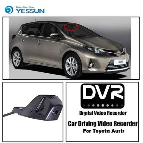 yessun  toyota auris car wifi dvr mini camera driving video recorder novatek