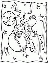 Astronaut Astronauts Colouring Astronaute 2669 Primanyc sketch template