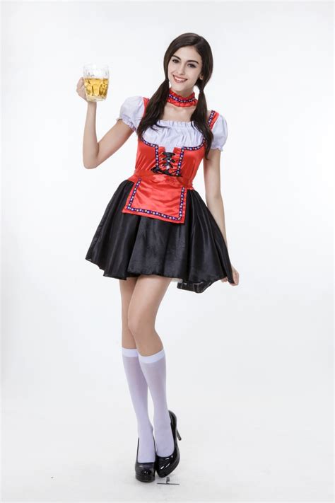 plus size maid fancy dress cosplay german beer girl