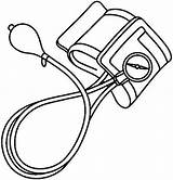 Blood Pressure Cuff Clipart Machine Clip Coloring Pages Clipground Cliparts Find sketch template