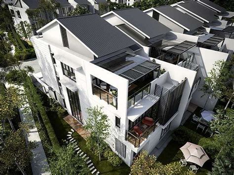 modern malaysia terrace house exterior design