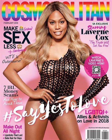 Laverne Cox Becomes Cosmopolitan Magazines First Transgender Cover