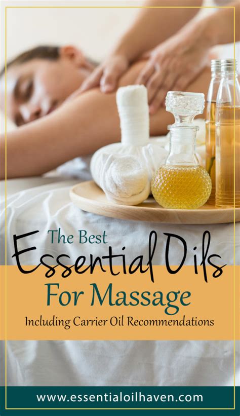 The 5 Best Essential Oils For Massage Therapy And How To Use