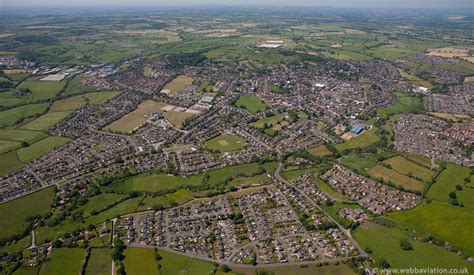 staffordshire cheadle aerial photographs  great britain