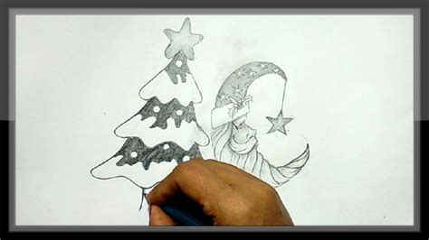 pencil drawing santa claus christmas drawing youtube