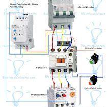 phase contactor  overload wiring diagram
