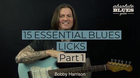 15 essential blues licks guitar lesson with tab part 1