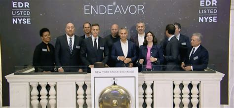 endeavor stock ticker endeavor sets share price ahead of ipo variety