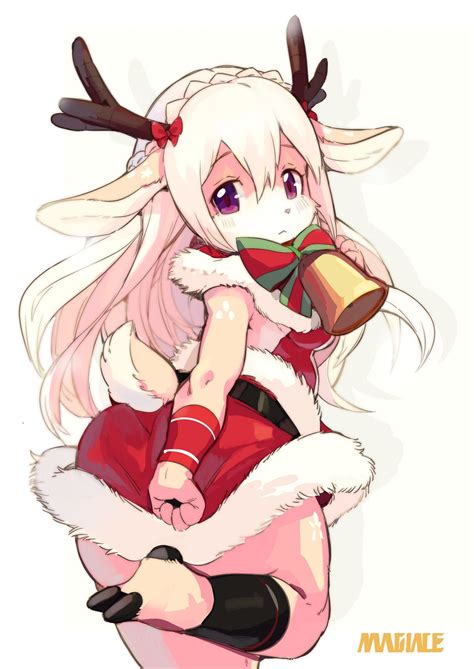 Twitter Furry Deer Girl Christmas Deer