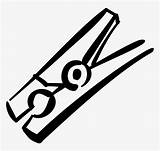 Peg Clipart Clothespin Clothes Clip Illustration Clipground Library sketch template