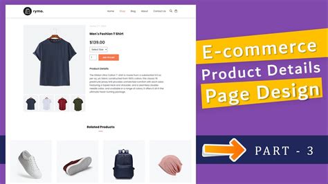 ecommerce website html css  ecommerce product details website
