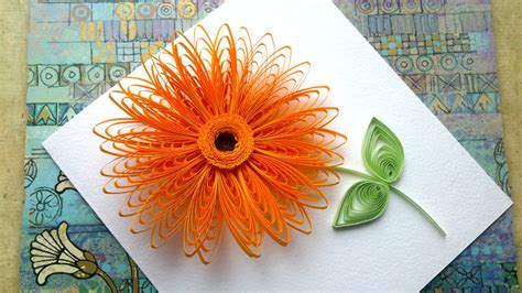 Quilling Flowers Tutorial Quilling Flowers Wiht A Comb Tutorial