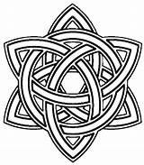 Triquetra Circle Interlaced Photobucket Celtic Norse Tribal Para Tattoo S297 Knot Designs Symbols Br Google sketch template