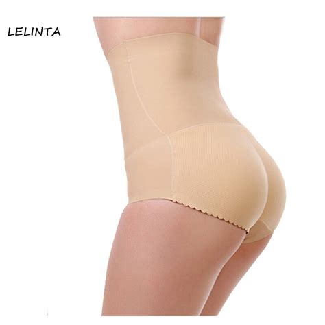 women high waist stretch tummy control slimming butt lifter padded