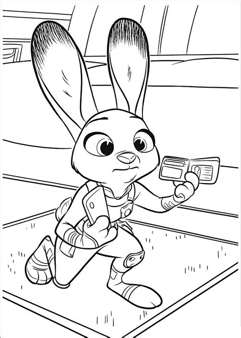zootopia  color  kids zootopia kids coloring pages
