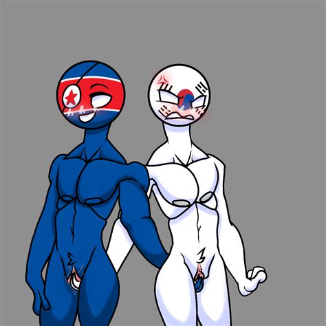 Post 3426187 Countryhumans South Korea North Korea