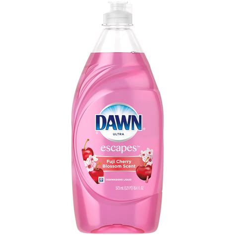 dawn escapes dishwashing liquid dish soap fuji cherry blossom  oz