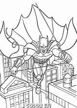 Coloring Batman Pages Print Robin Popular sketch template