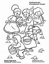 Egg Coloring Easter Hunt Pages Printable Carton Tattoo Eggs Color Children Swirls Getcolorings Popular Dresses Go sketch template