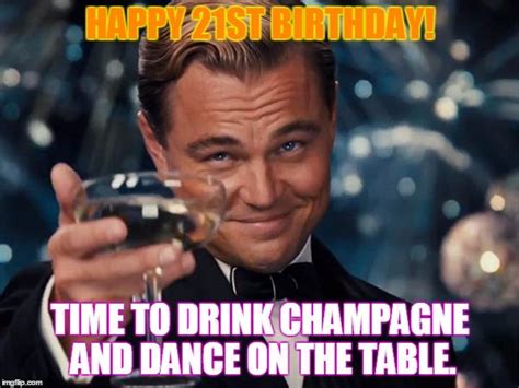 20 Outrageously Funny Happy 21st Birthday Memes