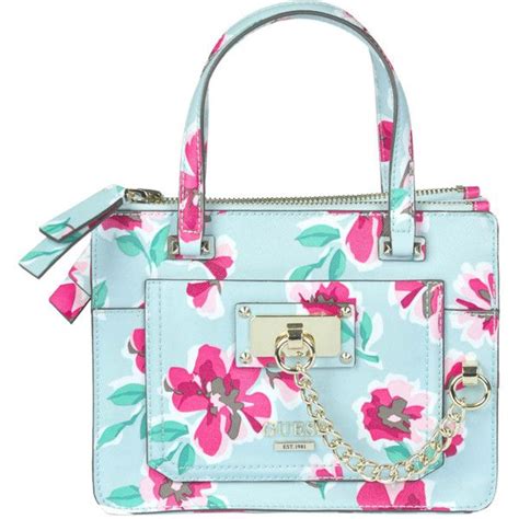 guess floral purse guess huntley floral small cali satchel multi