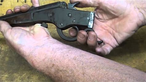 tubalcain repairs  stevens model  crack shot  caliber rifle youtube