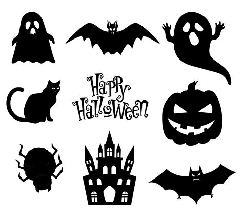 images  printable halloween silhouettes  halloween