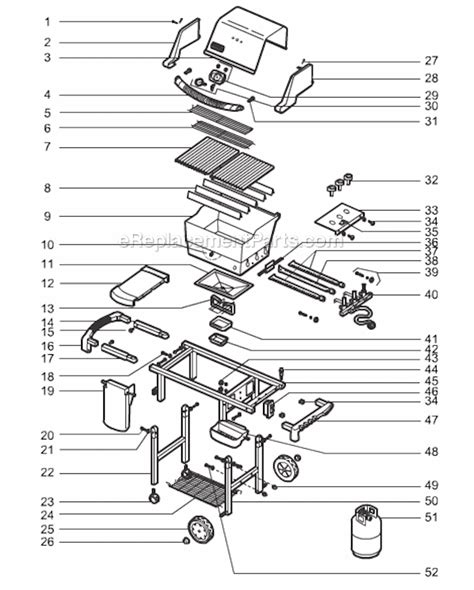 weber genesis silver parts diagram