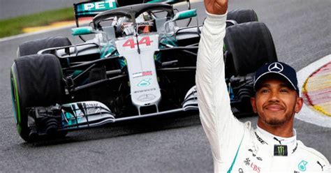 belgian grand prix lewis hamilton takes pole in qualifying with a