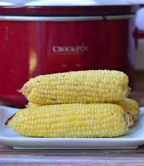 Slow Cooker Corn On The Cob Recipe