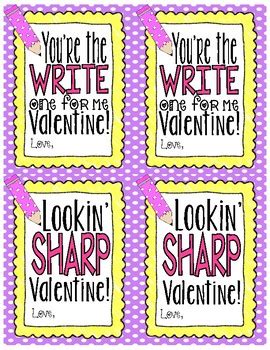 valentines day card  teachers  students tpt