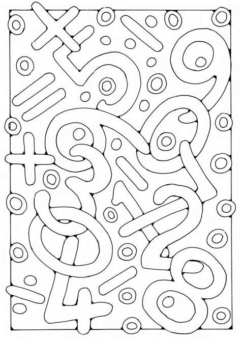 coloring page numbers  printable coloring pages img