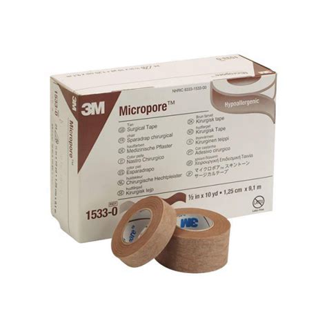 micropore surgical tape    yd    box  rollsbox