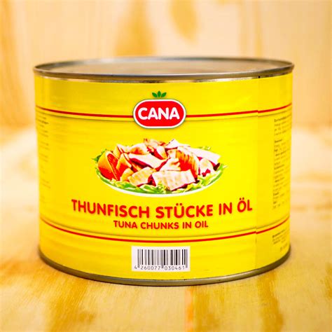 thunfisch stuecke  oel   oz dose cana konserven grosshandel