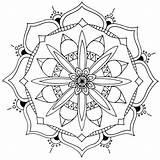 Mandala Colorir Mandalas Gratuitamente sketch template