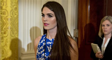 White House Communications Director Hope Hicks Retains
