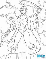 Villain Female Coloring Pages Color Super Hellokids Print sketch template